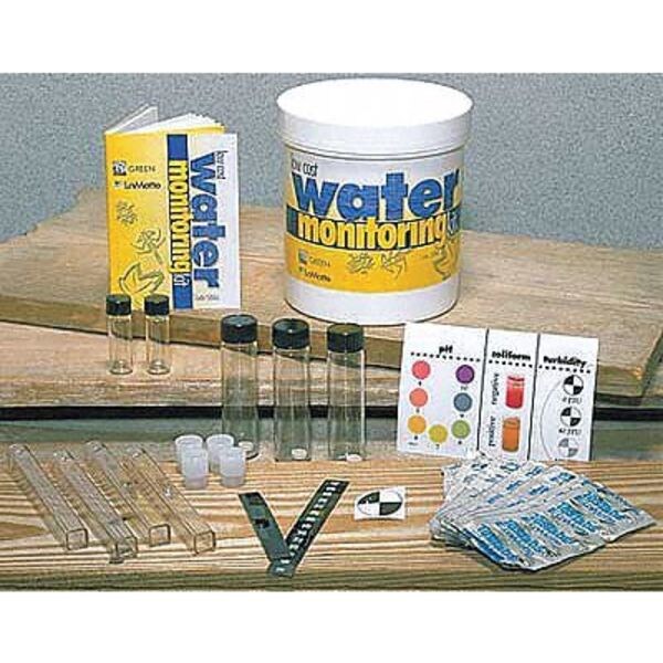 Lamotte Water Test Ed Kit, pH, Dis O2, Nitrate, etc 588620 Zoro