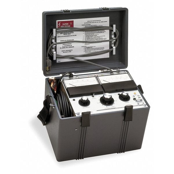 Megger AC Operated Megohmmeter, 5000VDC 210400 | Zoro