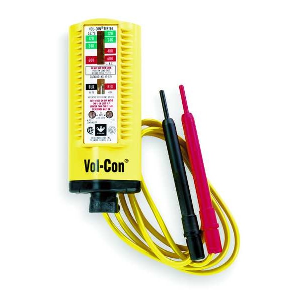 Ideal Voltage,Continuity Tester,600VAC,600VDC (61076) Zoro