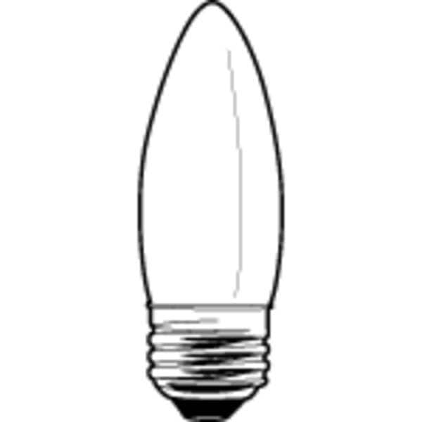 Current GE LIGHTING 40W, B13 Incandescent Light Bulb 40BM CD2