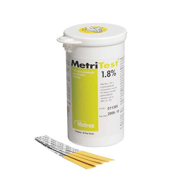 Metritest Disinfectant Strips, Bottle, Unscented, 2 PK AMCS078304 | Zoro