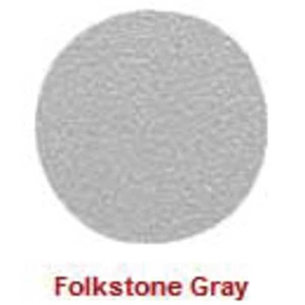 Zoro Select Self-Adhesive Screw Cap, 9/16 in Dia, Folkstone Gray, PVC 52 PK FCSP916LG 250  FC.SP.1SH916.LG