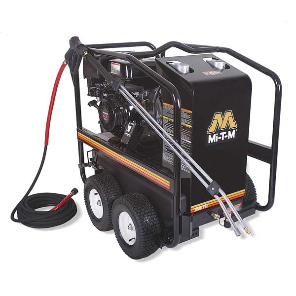 Mi-T-M Medium Duty 3000 psi 3.5 gpm Hot Water Gas Pressure