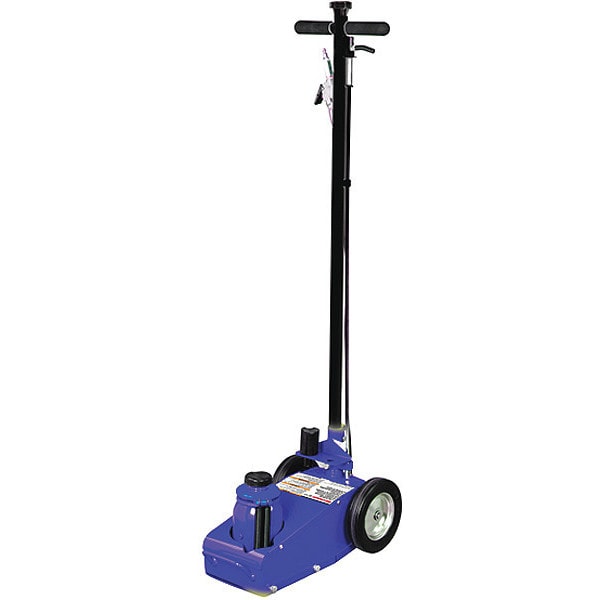 Westward 22 Tons Air/Hydraulic Service Jack 191/4" Max. Lifting H., 93/4" Min. Lifting H 3W929