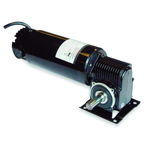 Dayton DC Gearmotor, 120.0 in-lb Max. Torque, 60 RPM Nameplate RPM, 90V DC Voltage 3XA86