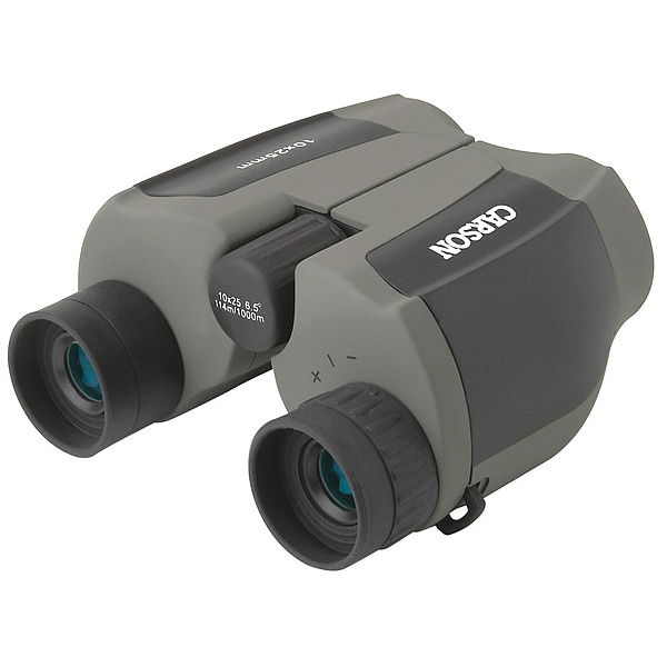 Carson Compact Binocular, 10 x 25 Magnification, BK-7 Prism, 342