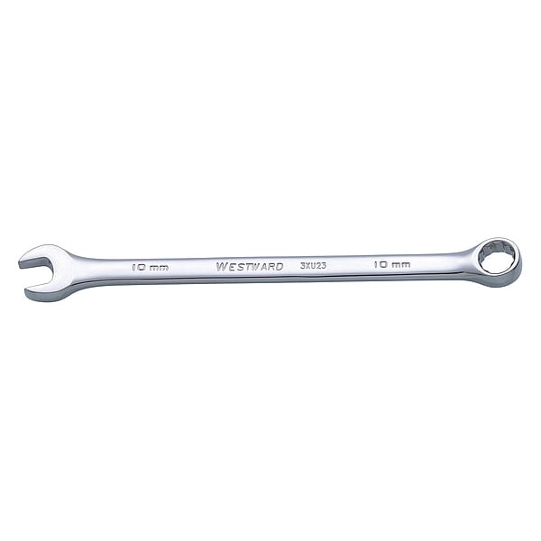 Westward Combination Wrench, Metric, 10mm Size 3XU23