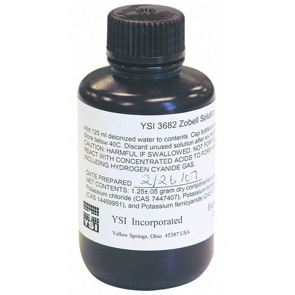 Ysi Parameter Meter Calibration Solution 3682 Zoro