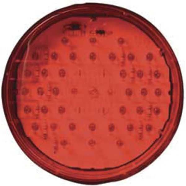 Maxxima Stop/Tail/Turn Light, LED, Red, Round, 4 Dia 3YXU6