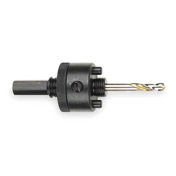 Milwaukee 49567055 15.36 Quick Change Hole Saw Arbor, 7/16 Hex