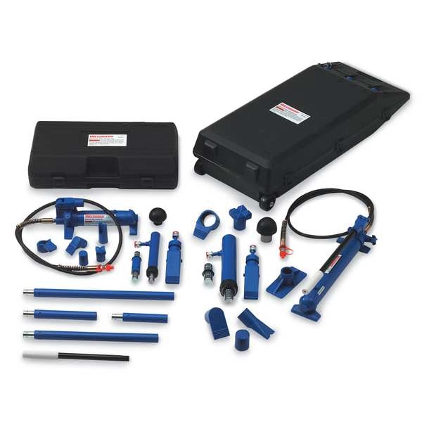 Westward Body Repair Maintenance Set, Nominal Cap 10 ton