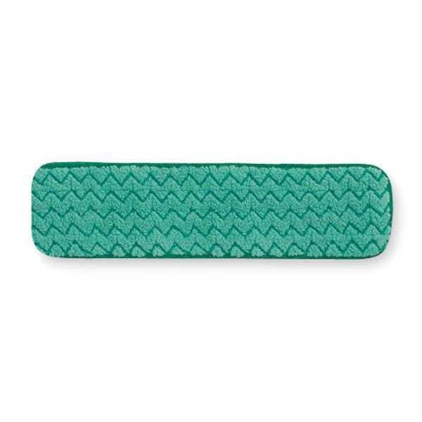 Rubbermaid Commercial 36 in L Dust Mop, Hook-and-Loop Connection, Pad End, Green, Microfiber, FGQ43600GR00 FGQ43600GR00