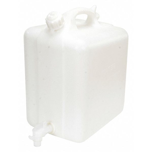 Zoro Select PL Carboy, Tilt Top, 5 Gal, w/Handle, Spout 3CYJ6 Zoro