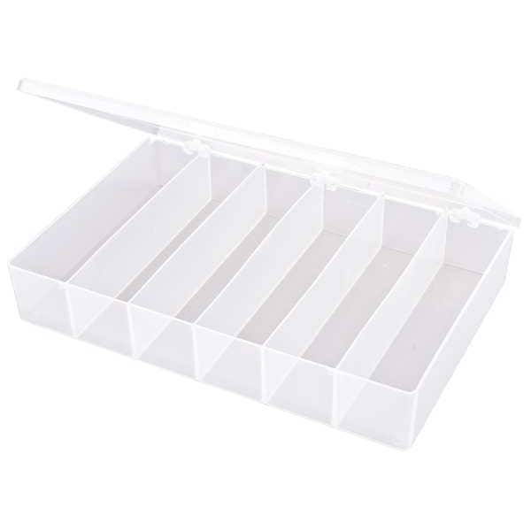 Flambeau T806 Compartment Box, Snap, Clear, 2 5/16 in