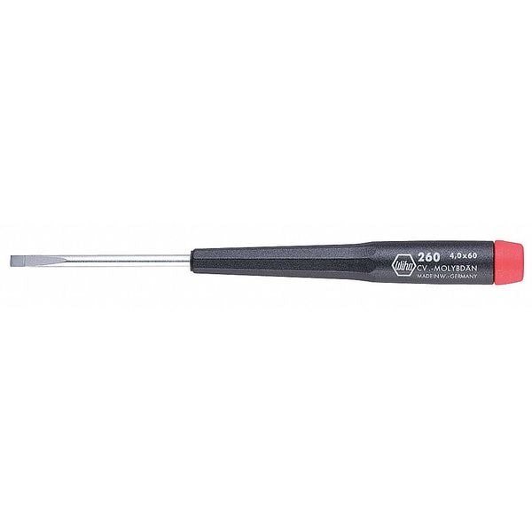 Wiha Precision Slotted Screwdriver 3/32 in Round 26028