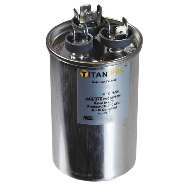 Titan Pro Motor Dual Run Cap, 20/5 MFD, 370-440V TRCFD205