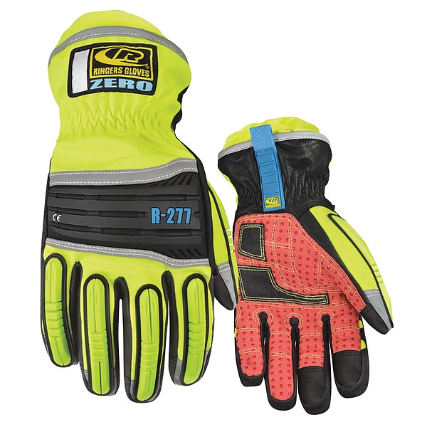 Ansell Hi-Vis Cold Protection Gloves, Tefloc Palm