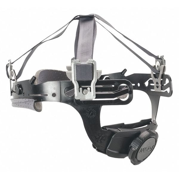 Hard Hat 4 Point Suspension Hardhat Ratcheting Adjustment MSA Liner