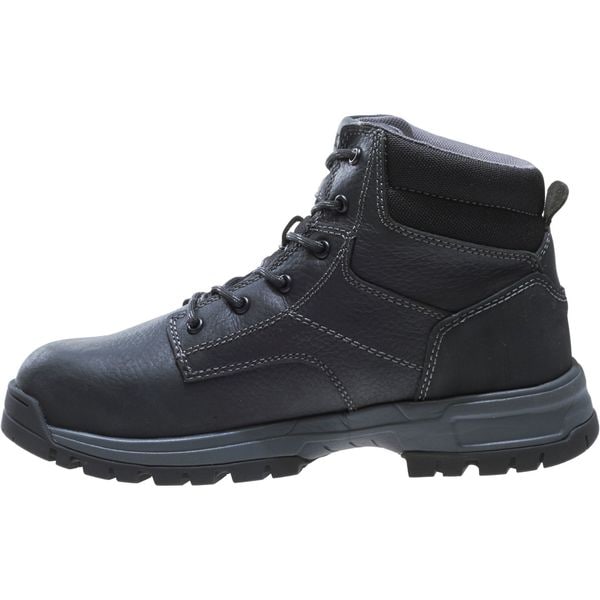 Wolverine W10177, Men's 6 in Composite Toe 6-Inch Work Boot, Black