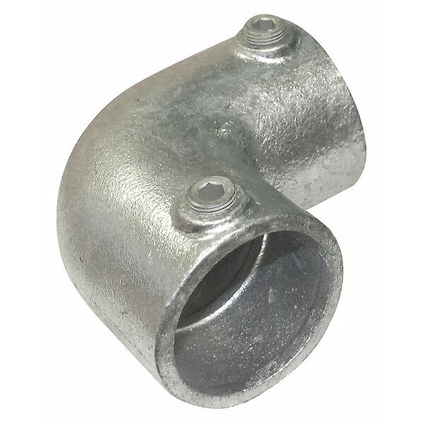 thumbnail image 2 of Zoro Select 4Nxv9 Cast Iron Base Flange – For 1.5 Inch Pipe, Round, Zinc-Plated, Gray, Structural Pipe Fitting 2 of 6