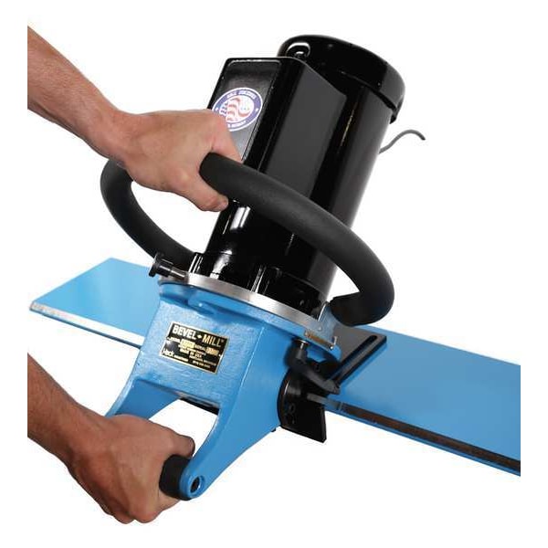 Heck Industries Mill Beveler, 1-1/2 HP, 110V 9000 | Zoro