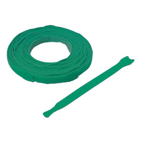 Velcro Brand 3/4 W x 8 L Hook-and-Loop Green Reclosable Fastener