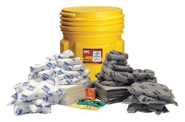 Brady Spc Absorbents Spill Kit, Universal, Yellow SKMA-95