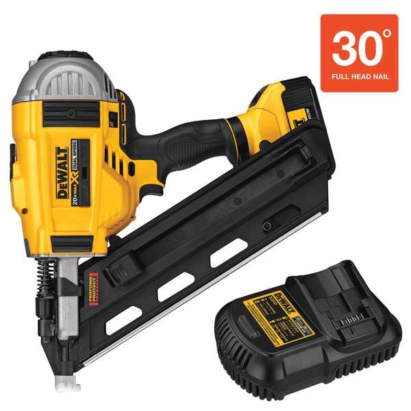 Dewalt DCN692M1 430.41 Cordless Framing Nailer, 20.0V, 33 deg.