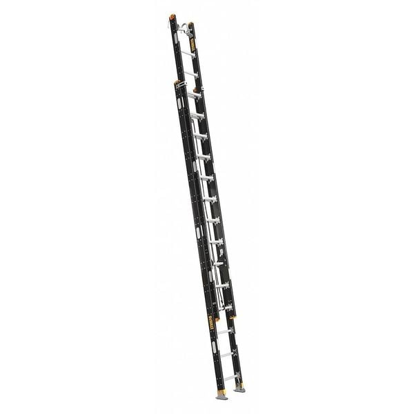 Dewalt 28 ft. Fiberglass Extension Ladder, 300 lb. Load Capacity