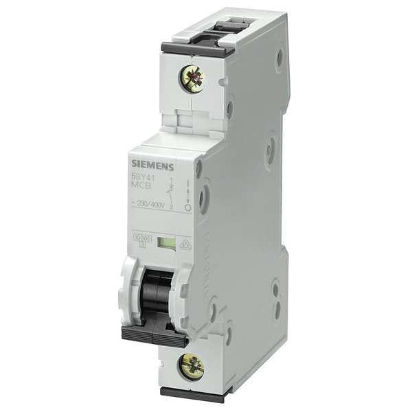 Siemens Circuit Breaker, 5SY4 Series 10A, 1 Pole, 230/400V AC, A Curve 5SY41105