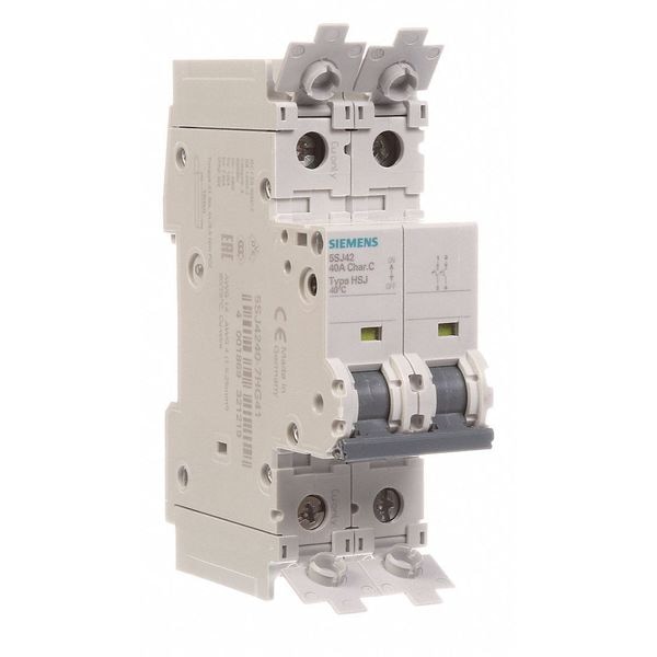 Siemens Miniature Circuit Breaker, 40 A, 240V AC, 2 Pole, Standard