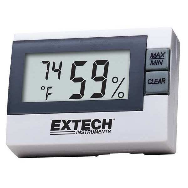 Extech Digital Hygrometer, Indoor, LCD RHM15