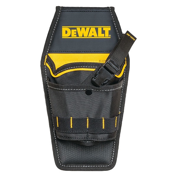 Dewalt Pouch, Tool Holster, Black/Yellow, Polyester, 13 Pockets