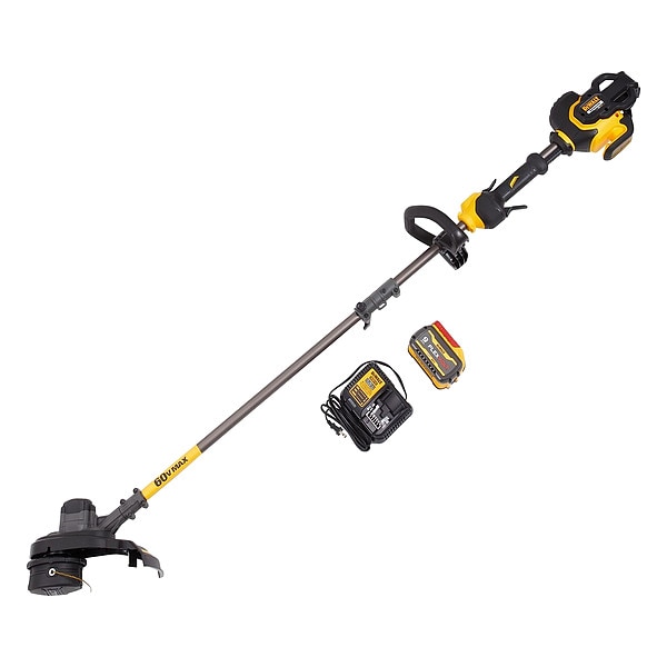 Dewalt FLEXVOLT 60V, Cordless String Trimmer, 45In Shaft L DCST970X1S