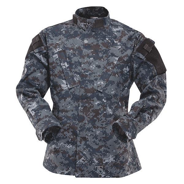 Tru-Spec Tactical Shirt, 35% Cotton, 65% Polyester, Zipper