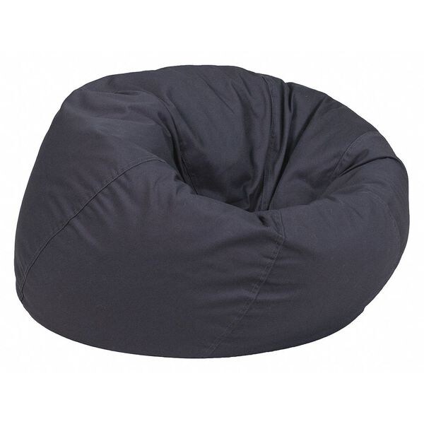 Flash Furniture Bean Bag Chair, 30"L18"H DGBEANSMALLSOLIDGYGG Zoro