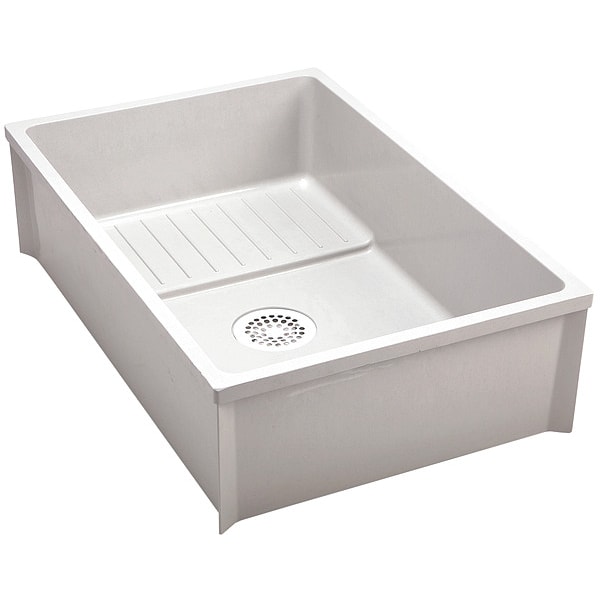 Zurn PVC, Stainless Steel Mop Basin (Z1996-36) | Zoro