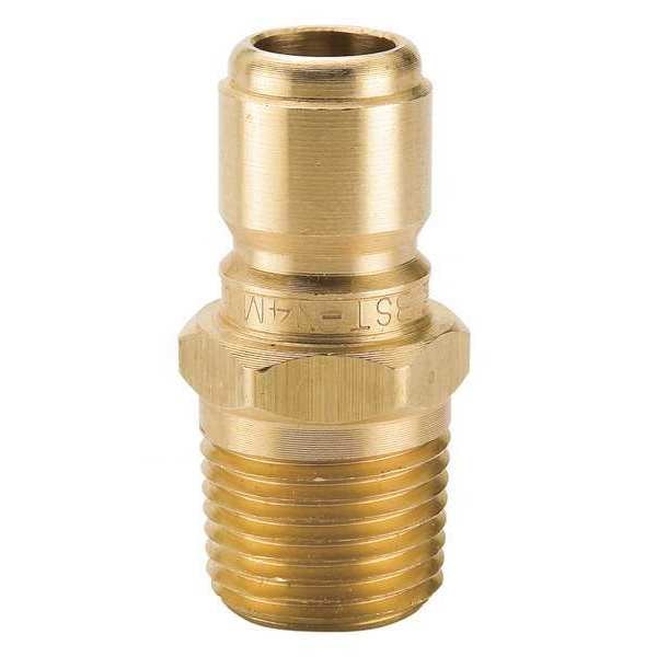 Parker Hydraulic Quick Connect Hose Coupling, Brass Body, Sleeve Lock