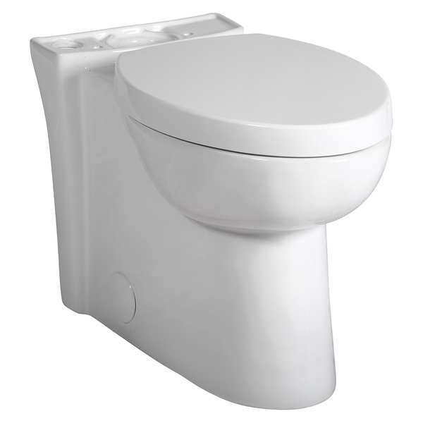 American Standard Toilet Bowl, 1.28 gpf, Gravity Fed, Floor Mount