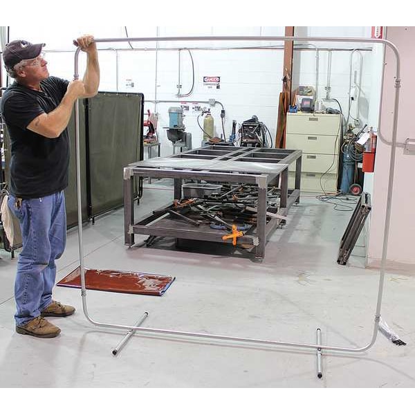 Accuform Welding Screen Frame, EMT Conduit, 6 ft. W PWD300 Zoro