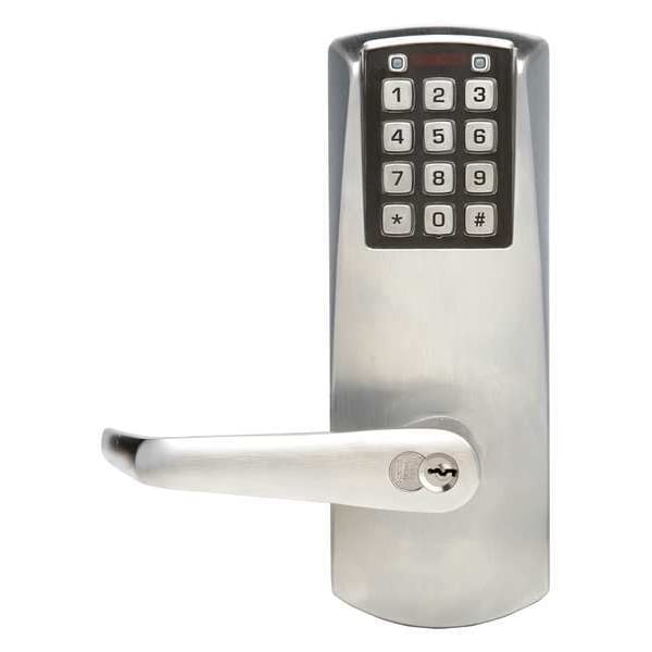 E-Plex Electronic Lock, Satin Chrome, 12 Button P2051BLL62641