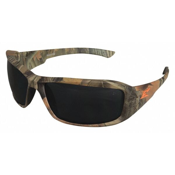 Edge Eyewear Brazeau Torque Safety Glasses With Camouflage Frame And