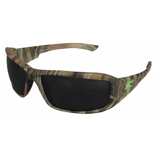 Edge Eyewear Brazeau Torque Safety Glasses With Camouflage Frame And