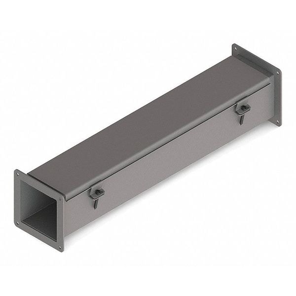 Nvent Hoffman Straight Section Wireway, 12 Rating, Steel