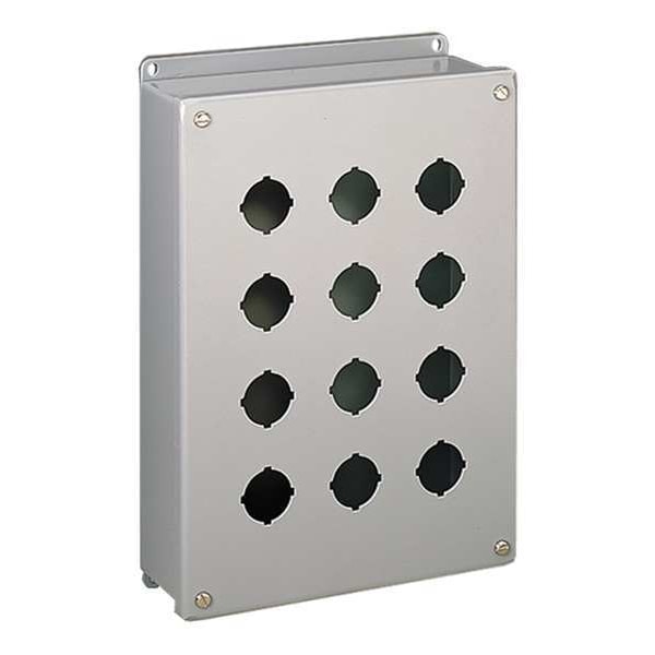 Nvent Hoffman Pushbutton Enclosure10.00 in. H, 4 Holes E4PBSS