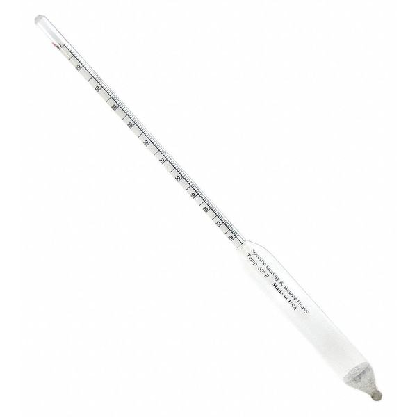 Thermco Hydrometer, Gravity/Baume, 0.050/1.0 GW7200 Zoro