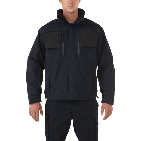 5.11 Jacket, 100% Nylon with BBP Finish (Shell), 100% Polyester