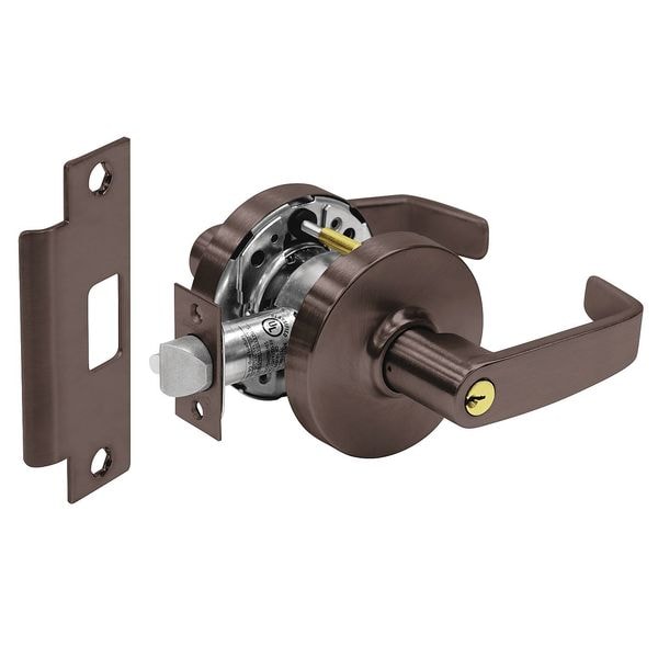 Sargent Lever Lockset, Mechanical, Storeroom 2810XG04 LL 10B Zoro