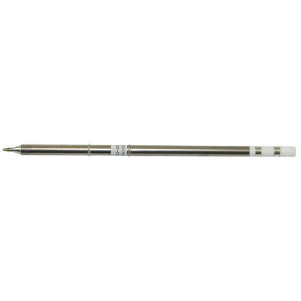 Hakko Soldering Tip, T15 Series. Chisel, 0.8mm x 9.5mm, For