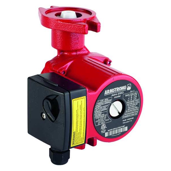 ARMSTRONG PUMPS INC. Hot Water Circulating Pump, 1/8 hp